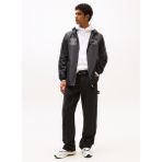 Tommy Jeans Erkek Mont Dm0Dm21679Bds Tjm Wındbrkr Boroughs, Siyah, L