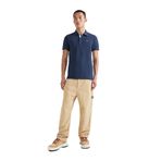 Tommy Jeans Erkek T-Shirt Dm0Dm15370C87 Tjm Slım Placket Polo, Lacivert, M