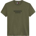 Tommy Jeans Erkek Tişört DM0DM22322 Yeşil