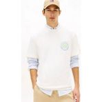 Tommy Jeans Erkek TIŞÖRT-DM0DM22552 - White - L