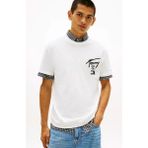 Tommy Jeans Erkek TIŞÖRT-DM0DM22553 - White - 2XL