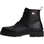 Tommy Jeans Erkek TJM Dantel Yukarı Kauçuk Em0em01628 Orta Çizme, siyah, 44 EU