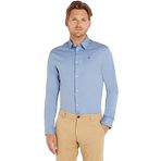 Tommy Jeans Erkek TJM ORIGINAL STRETCH SHIRT Shirt LAVENDER LUSTRE S