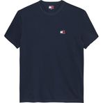 Tommy Jeans Erkek TJM REG BADGE TEE EXT T-shirt Dark Night Navy S