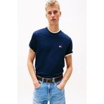 Tommy Jeans Erkek TJM REG BADGE TEE EXT T-shirt Dark Night Navy XL