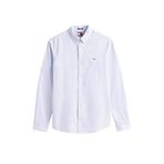 Tommy Jeans Erkek TJM REG Oxford Gömlek EXT DM0DM21298 L/S, Mavi (Sweet Blue), XXL, Mavi (Sweet Blue), XXL
