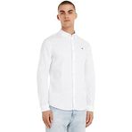 Tommy Jeans Erkek TJM SLIM STRETCH OXFORD SHIRT Shirt White M
