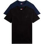 Tommy Jeans Erkek TJM XSLIM 2PACK JERSEY TEE EXT T-shirt Black/Dark Night Navy L