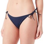 Tommy Jeans Kadın Cheeky String Side Tie (Ext Sz) Mayo, Dark Night Navy, Large