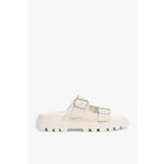 Tommy Jeans Kadın Double Strap Sandal Suede Terlik EN0EN02797ACG Bej