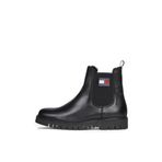 Tommy Jeans Kadın TJW CHELSEA BOOT WL Yürüyüş Botu, Siyah, 36 EU