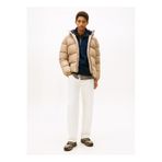 Tommy Jeans Kahverengi Erkek Kapüşonlu Regular Fit Mont DM0DM19786AFE TJM ESSENTIAL DOWN JA