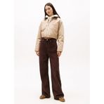 Tommy Jeans Kahverengi Kadın Standart Desenli Pantolon DW0DW21700GS7