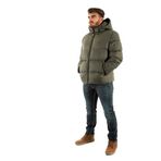 Tommy Jeans Koyu Yeşil Şişme Mont, XL, DM0DM19786 MRH, KOYU YEŞİL, Erkek