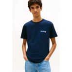 Tommy Jeans Lacivert Erkek Regular Fit Baskılı T-Shirt DM0DM22547C1G Lacivert T-Shirt - XL