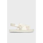 Tommy Jeans Logolu Sandalet Bayan Sandalet EN0EN02462 Acg - Bej