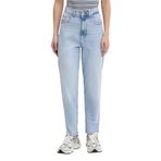 Tommy Jeans MOM JEAN UH TPR BI0112 CO Kadın Kot Pantolon, İndigo, 26W / 30L