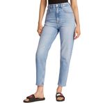 Tommy Jeans MOM JEAN UH TPR BI0112 CO Kadın Kot Pantolon, İndigo, 27W / 30L