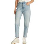 Tommy Jeans MOM JEAN UH TPR BI5115 Kadın Kot Pantolon, İndigo, 28W / 30L