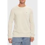 Tommy Jeans Pamuklu Regular Fit Bisiklet Yaka Kazak Erkek Kazak DM0DM18370 Acg - 2XL - Bej