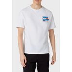 Tommy Jeans Pamuklu Regular Fit Bisiklet Yaka T Shirt Erkek T Shirt DM0DM18271 Ybr - Beyaz
