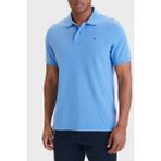 Tommy Jeans Pamuklu Regular Fit Düğmeli Polo Yaka T Shirt Erkek Polo Yaka T Shirt DM0DM22711 C38 - Mavi