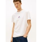 Tommy Jeans Pamuklu Regular Fit Logolu Bisiklet Yaka T Shirt Erkek T SHİRT DM0DM22311 YBH