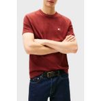 Tommy Jeans Pamuklu Regular Fit Logolu Bisiklet Yaka T Shirt Erkek T Shirt DM0DM22667 Xl0 - Kırmızı