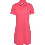 Tommy Jeans Polo Yaka Kırmızı Kısa Kadın Elbise DW0DW20302XI2