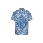 Tommy Jeans Regular Fit Açık Mavi Düz Erkek Gömlek DM0DM20888DY6 TJM REG AOP SS SHIRT