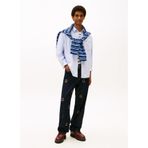 Tommy Jeans Regular Fit Düz Gömlek, XL, 5003340341, Mavi, Erkek