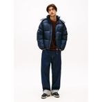 Tommy Jeans Şişme Mont, S, Şişme Mont, Lacivert, Erkek