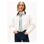 Tommy Jeans Standart Beyaz Kadın Ceket DW0DW21665YBH