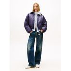 Tommy Jeans Standart Ceket, M, 5003298450, Mor, Kadın