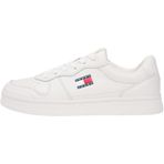 Tommy Jeans The Greenwich Leather Kadın Spor Ayakkabı, Ecru, 36