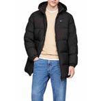 Tommy Jeans TJM ESSENTIAL DOWN PARKA EXT Erkek Ceket, Siyah, M