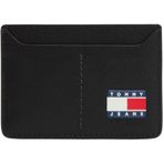 Tommy Jeans TJM HERITAGE LEATHER CC HOLDER Erkek Cüzdan, Siyah, Tek Beden