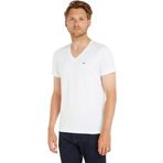 Tommy Jeans TJM ORIGINAL JERSEY V NECK TEE Erkek T-shirt CLASSIC WHITE L
