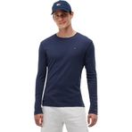 Tommy Jeans TJM ORIGINAL RIB LONGSLEEVE TEE Erkek T-shirt BLACK IRIS L