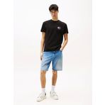 Tommy Jeans TJM REG FLAG GRAPH BCKPRNT T EXT Erkek Siyah T-shirt DM0DM21910BDS