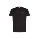 Tommy Jeans TJM REG LINEAR LOGO TEE EXT Erkek T-shirt Black M