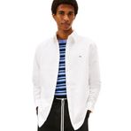Tommy Jeans TJM REG OXFORD SHIRT EXT Erkek Gömlek, Ecru, S