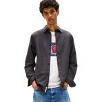 Tommy Jeans TJM REG OXFORD SHIRT EXT Erkek Gömlek, Siyah, M