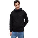 Tommy Jeans TJM REG S FLAG HOODIE Erkek Sweatshirt Black M