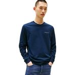 Tommy Jeans TJM SLIM CHEST LINEAR LS TEE EXT Erkek T-shirt, Mavi, M