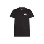 Tommy Jeans TJM SLIM ESSENTIAL FLAG TEE EXT Erkek T-shirt Black XXL