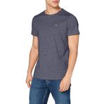 Tommy Jeans TJM XSLIM JASPE C NECK EXT Erkek T-shirt Twilight Navy XL