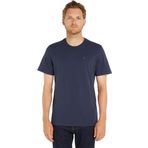 Tommy Jeans TJM XSLIM JERSEY TEE Erkek T-shirt BLACK IRIS XXL