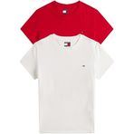Tommy Jeans TJW 2PACK C-NECK TEE Kadın T-shirt, Çok Renkli, XS
