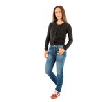Tommy Jeans TJW ESSENTIAL CREW NECK CARDIGAN Kadın Kazak, Siyah, XS